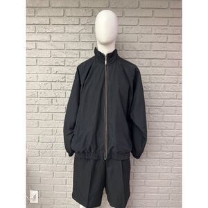 Weatherproof Performance Men Black Long Sleeve Windbreaker Jacket Size XL